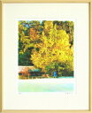 【版画・絵画】足代トシ『紅葉』ジクレー■限定300部・新品★