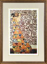 【版画・絵画】グスタフ・クリムト『期待』ジクレー■限定500部★