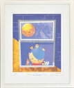 【版画・絵画】はりたつお『月に願いを』ジクレー■限定300部・新品★