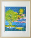 【版画・絵画】はりたつお『熊本城とアマビエさん』ジクレー■限定300部・新品★