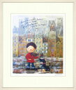 【版画・絵画】はりたつお『雪の街角』ジクレー■限定300部・新品★