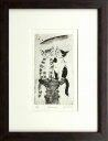 【版画・絵画】山岡康子『feeling』銅版画(エッチング)■限定150部・新品★