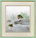 【日本画・絵画】秋田英峰『薮小路』日本画■新品★