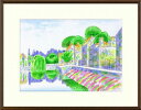【版画・絵画】松岡吉一『シャルトル』リトグラフ■限定100部★