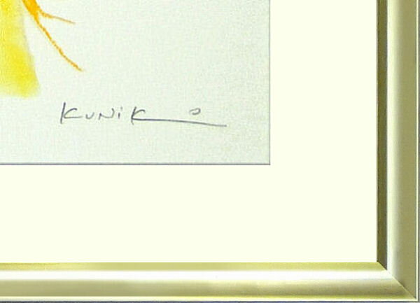 【版画・絵画】松任谷國子『秋の装い』リトグラフ■EA版★