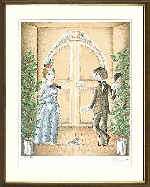 【版画・絵画】レイモン・ペイネ『愛の晴雨計』リトグラフ■限定250部・新品★