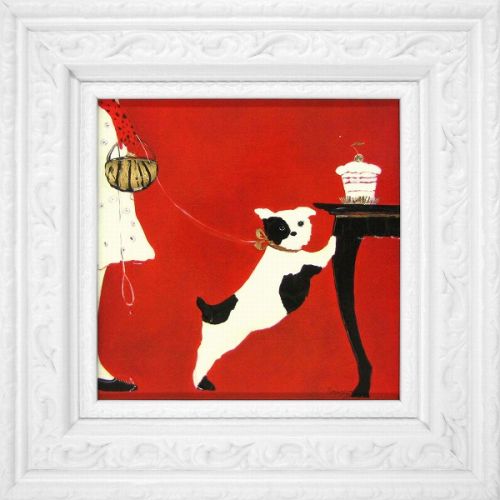 樂天商城 - 【絵画】ドミンゲス『首輪』複製画■新品★