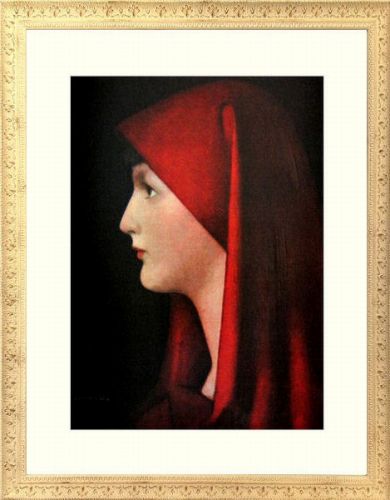 樂天商城 - 【絵画】ヘンナー『祈りの少女』複製画■新品★