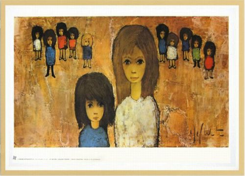 樂天商城 - 【絵画】ジェフ・ワウタース『子どもたちに尋ねる』複製画■新品★