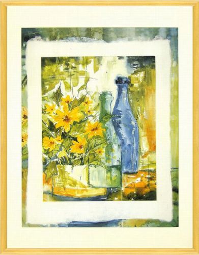 樂天商城 - 【絵画】マルティナ・ライマン『夏のコンポジションI』複製画■新品★