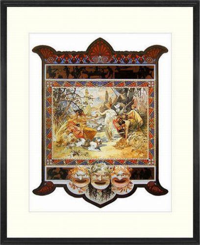 樂天商城 - 【絵画】アルフォンス・ミュシャ『The Judgement of Paris』複製画■新品★