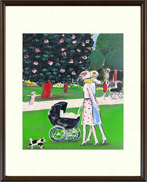 【絵画】カシニョール『森での散歩』複製画■新品★