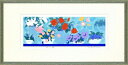 【版画・絵画】吉岡浩太郎『花の詩 (A)』シルクスクリーン■限定800部・新品★