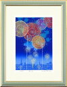 【版画・絵画】吉岡浩太郎『花火』シルクスクリーン■限定500部・新品★