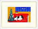 【版画・絵画】吉岡浩太郎『メリークリスマス』シルクスクリーン■限定500部・新品★