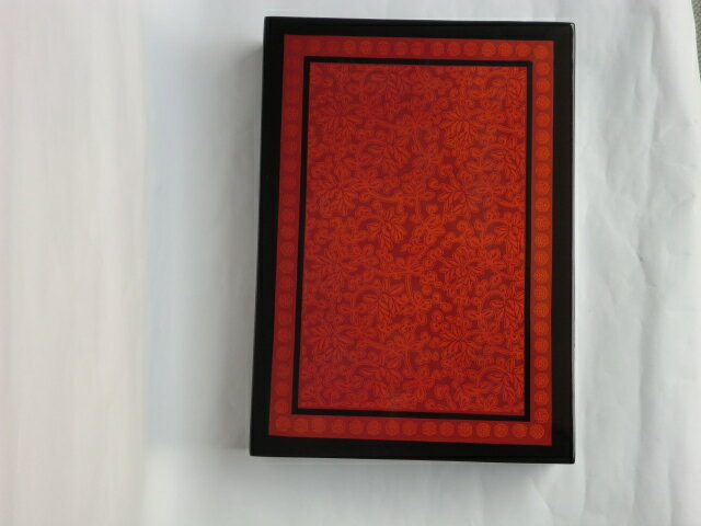 木工芸品　文箱本塗　硯箱大