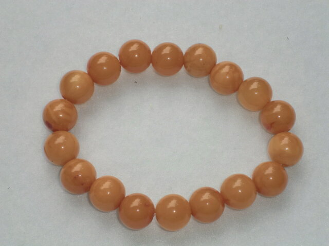 ブレスレット・老琥珀 12mm玉