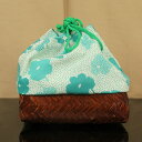 【全品10%OFF GWセール】浴衣に合わせてどうぞ 籠付き巾着 バッグ bag1055【あすかや】