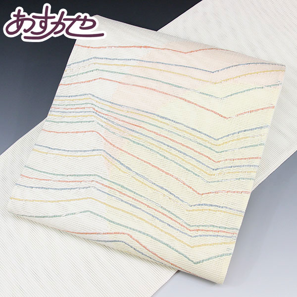Rakuten - 着物 帯 老舗帯匠 泰生織物謹製 紗すくい 袋帯 水化粧 あすかや [商品番号sfo288]