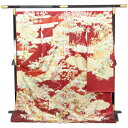 【全品10%OFF GWセール】【お仕立て付き】着物 振袖 名門 吉澤の友禅 吾妻徳穂 ブランド 正統派 古典柄 金駒刺繍 未仕立て 八掛付き あすかや [商品...