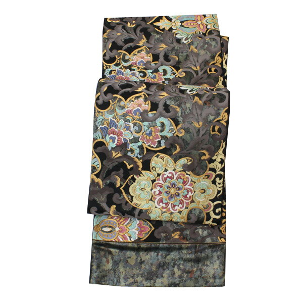 着物 帯 西陣 老舗 引箔 錦 袋帯 あすかや [商品番号fo2277]