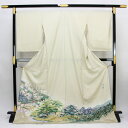◆本加賀友禅◆ 伝統工芸品 色留袖 横山秀一 作 「隣雲亭」 hm1959【smtb-k】【w1】 ◆本加賀友禅◆ 伝統工芸品 色留袖 横山秀一 作 「隣雲亭」 hm1959【smtb-k】【w1】