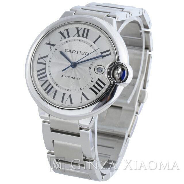 【中古】 Cartier カルティエ バロンブルー LM SS AT W69012Z4 メンズ 腕時計 mns