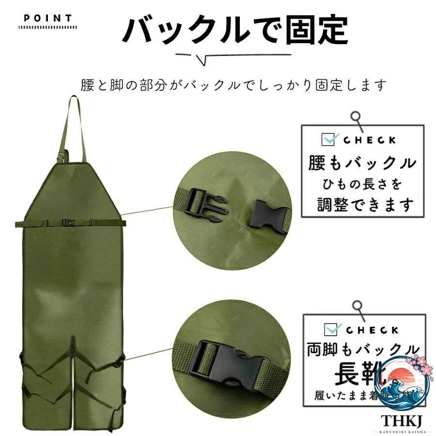 アスミル楽天市場店のサロペット 業務用 エプロン ガーデニング 作業用エプロン 刈払機 ハーネス 多機能 陶芸 ポケット バンド 作業 前掛け たくさん ワーク｜アングル3