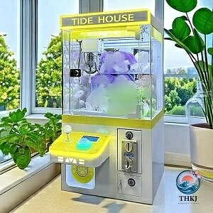 新型商用コイン式クレーンゲーム 小型家庭用ぬいぐるみキャッチャー機 屋台市場遊...
