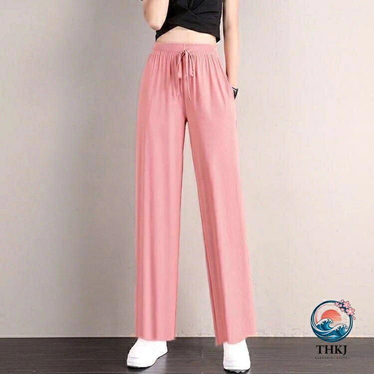 【全品2点で5%OFF】ジョガーパンツ ダンス ヨガ ワイドパンツ ポケット付き 薄手 ...