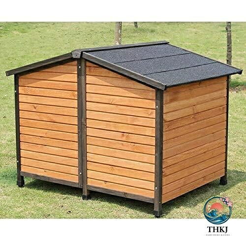 ペットハウス 犬小屋猫小屋全天候型木製多サイズ屋内屋外両用ペット居住用品