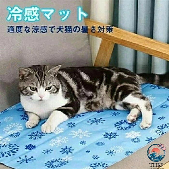 アスミル楽天市場店のペット用 ひんやり マット 冷感マット 小型犬 中型犬 大型犬用 S M L LL 防水加工 耐噛み 水洗い可 繰り返し利用可能 熱中症 暑さ夏対策 クールマット 涼感 ひえひえ冷やし シート ワンチャン 猫ちゃん 夏 猫 犬グッズ 犬の冷却マット｜アングル2