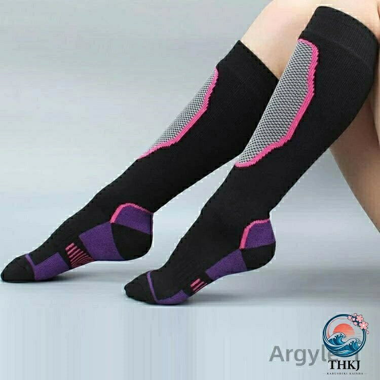 アスミル楽天市場店の【全品2点で5%OFF】2 足組 スキー ソックス スノーボード ソックス 厚手 冬 用 スキー 靴下 スノーボード 靴下 スノボ スノボー ソックス ロング｜アングル2