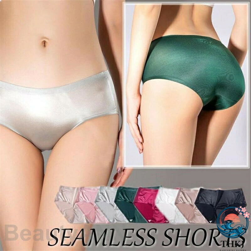 【全品2点で5%OFF】レディース ショーツ 3枚セット セクシー シームレス スタンダード セット 深ばきショーツ レディース オシャレ 下着 パンティー つるつる 女性用 フィット感よい サテン素材 下着 女性 母の日 軽やか 可愛い 女性