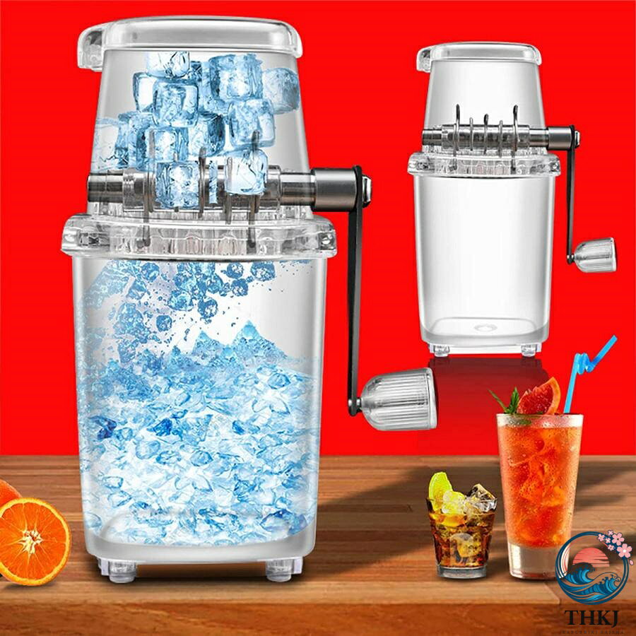【全品2点で5%OFF】手動アイスクラッシャー 砕氷機 製氷カップ付き 砕氷器 アイスクラッシャー 製氷カップ カップ付き 製氷器