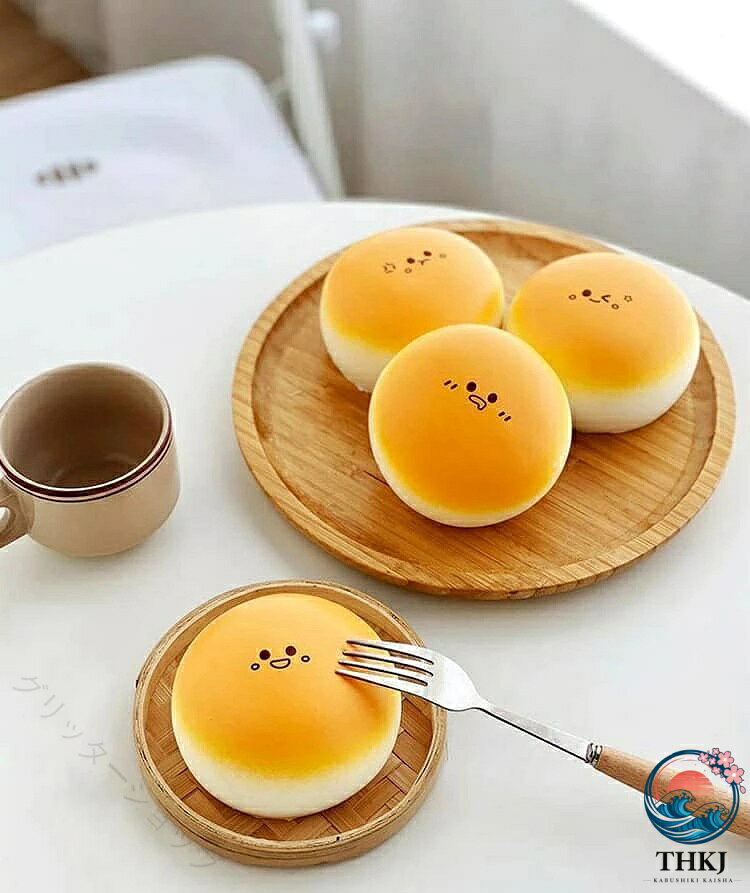【全品2点で5%OFF】ぷにぷに大福スクイーズ もちもち肉球感触 ストレス解消 低反発 ままごと ふわふわ 食品サンプル お菓子デザート リラックス サプライズ こども おしゃれ 握って遊ぶ そっ 減圧 神ふわ asumiru-10041902 アスミル楽天市場店 サンプル画像3
