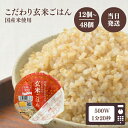 幸南食糧 おくさま印 こだわりの玄米ごはん 120g 選べる12個〜48個 こだわり ごはん パック 玄米 ご飯 食物繊維 こしひかり 新食感 国産 食べきり ...