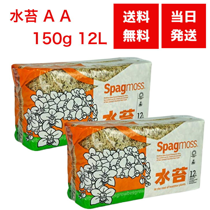 水苔　ペルー産　150g　AA　圧縮タイプ【HLS_DU】　関東当日便