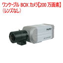 【防犯カメラ 屋内BOXカメラ】ワンケーブル BOXカメラ【200万画素】(レンズなし) JPAC-395VP