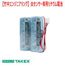 【防犯 炎センサー】炎センサー専用リチウム電池 CR17450E-R-2-CM2
