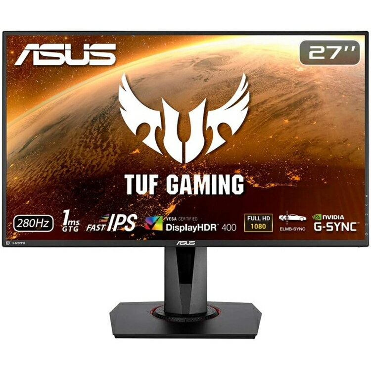 楽天市場】asus tuf gaming ゲーミングモニター vg279qmの通販