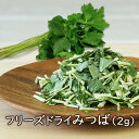 アスザックフーズ フリーズドライみつば(2g)フリーズドライ 乾燥野菜 フリーズドライ野菜 乾燥 三つ葉 国産野菜 カット野菜 カット 野菜 簡単 便利 茶碗蒸...