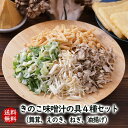 アスザックフーズ フリーズドライきのこ味噌汁の具4種セット 送料無料 フリーズドライ 舞茸 乾燥油揚げ 乾燥ねぎ えのき ねぎ あぶらあげ 味噌汁 味噌汁の具 ...