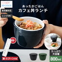 弁当箱 保温弁当箱 お弁当箱 丼 保温 大容量 軽量 レンジ対応 食洗器対応 冷蔵 抗菌 2段 ランチボックス ランチジャー 女子 男子 女性 男性 おしゃれ 入園入学 新生活 箸 スプーン たっぷり 丼ぶり 【 アスベル ASVEL カフェ丼 保温弁当箱 HLB-CD800 コンビセット 】