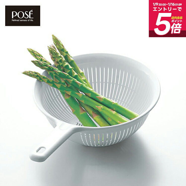 ポゼ 片手ザル 21型 抗菌 新生活 【 アスベル ASVEL POSE 】