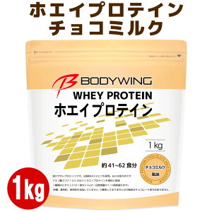 ホエイプロテイン チョコミルク 1kg ボディウイング