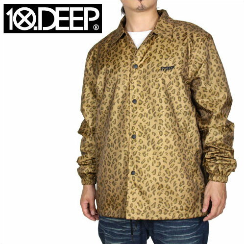 【在庫処分30%OFF】10DEEP 10ディープ コーチジャケット SOUND & FURY COACH'S JACKET 63TD0604