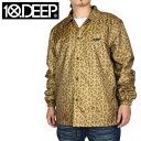 【GW超ポイントバック20倍】【在庫処分30%OFF】10DEEP 10ディープ コーチジャケット SOUND & FURY COACH'S JACKET 63TD0604