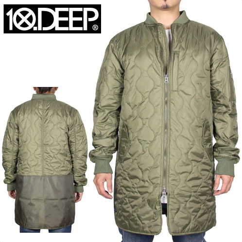 【在庫処分30 OFF】10DEEP 10ディープ ジャケット TARMAC LINER TRENCH 64TD060