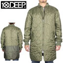 【GW超ポイントバック20倍】【在庫処分30 OFF】10DEEP 10ディープ ジャケット TARMAC LINER TRENCH 64TD060